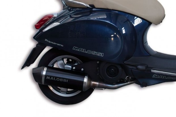 Malossi RX fekete kipufog Vespa Primavera 3V i.e. 125 - 150 cm3