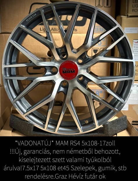 Mam rs4 5x108 17 zoll j alufelnik