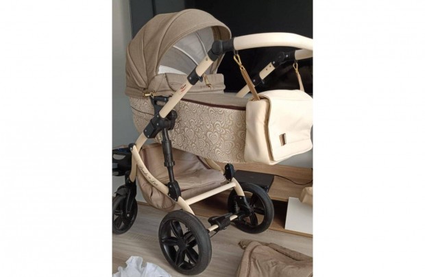 Mama Kiddies 3in1 Babakocsi + isofix talp