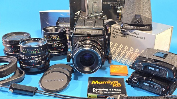 Mamiya RB67 Pro S fényképezőgép szett rb 67