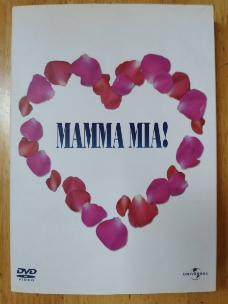 Mamma Mia jszer papirfeknis dvd Meryl Streep 