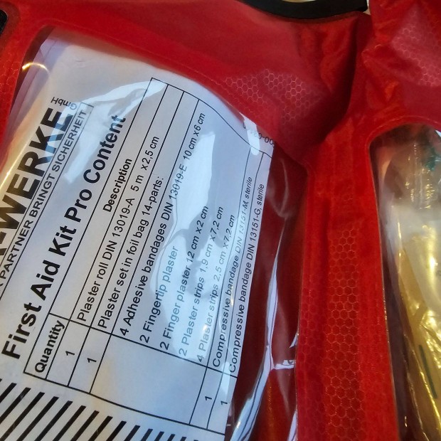 Mammut First Aid Kit Pro Elsősegélycsomag - poppy teljesen új