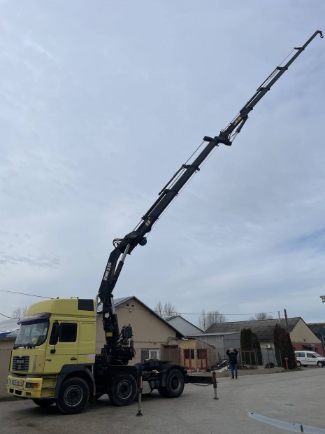 Man darus nyerges Hiab 330 jib 90 daruval kcr 6x2 tehergpjrm 