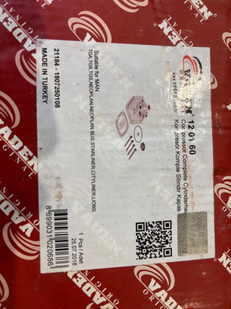 Man kompresszor hengerfej