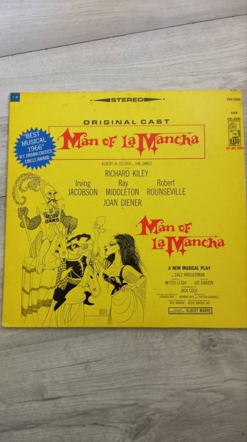 Man of La Mancha bakelit lemez 