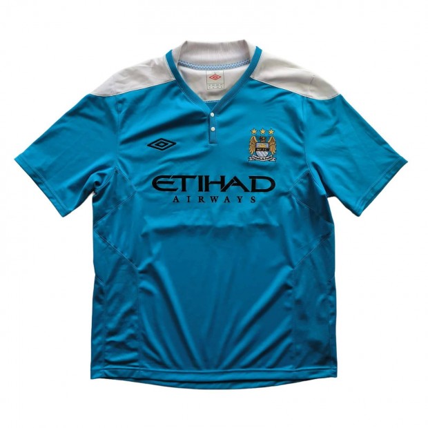 Manchester City 2011-12 Umbro training foci mez XL-es