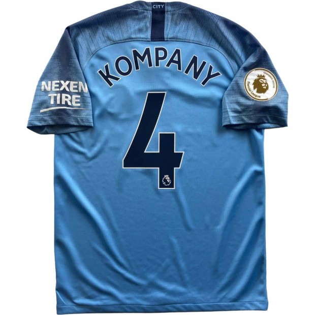 Manchester City 2018-19 Nike hazai Vincent Kompany foci mez M-es