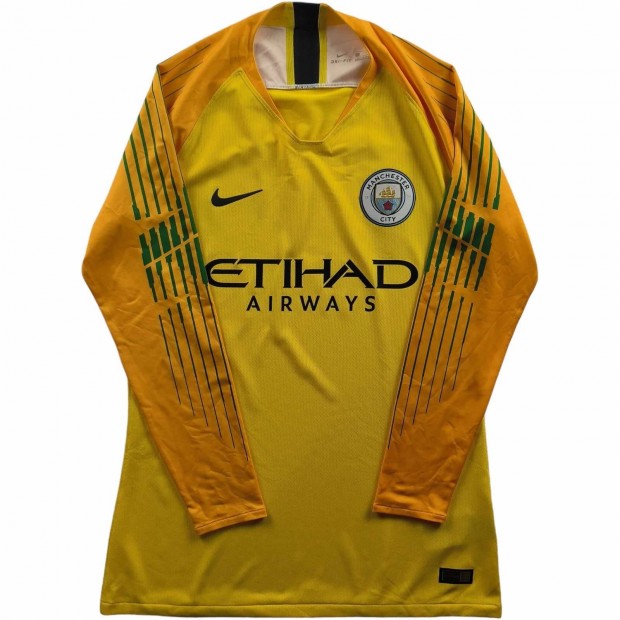 Manchester City 2018-19 Nike kapus Player Issue foci mez L-es