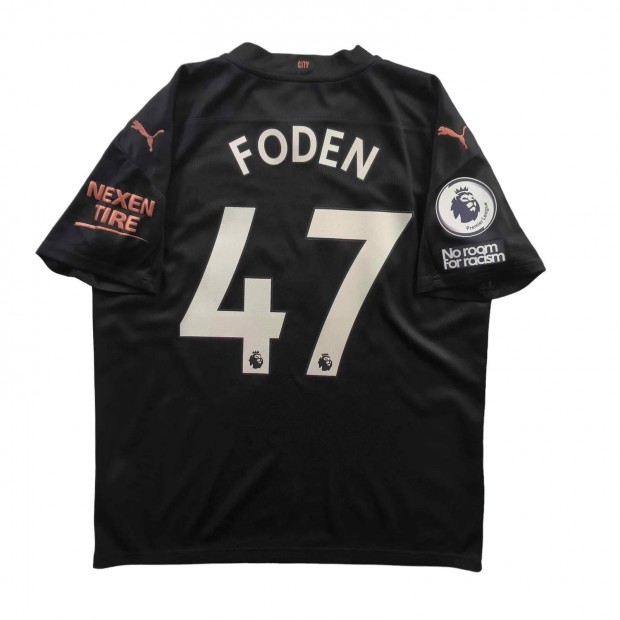 Manchester City 2020-21 Puma vendg Phil Foden foci mez L-es