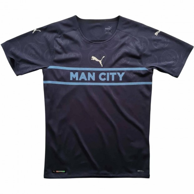 Manchester City 2021-22 Puma harmadik szm foci mez S-es