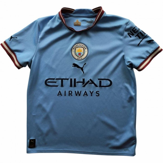 Manchester City 2022-23 Puma hazai foci mez gyerek L-es