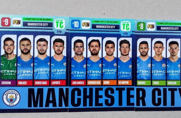 Manchester City Line Up Eleven hrom focis krtya Top Class 2022