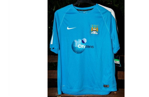 Manchester City eredeti Nike XL-es focimez (j, cmks)