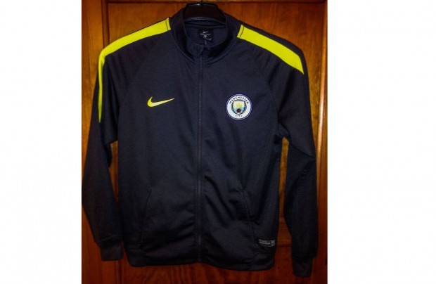 Manchester City eredeti Nike gyerek pulver (137-147)