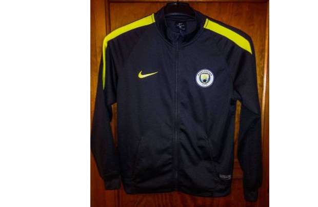 Manchester City eredeti Nike gyerek pulver (137-147)