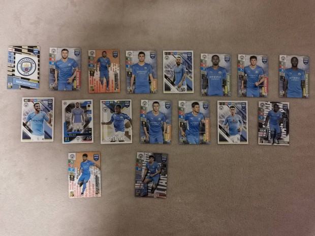 Manchester City focis kártya csomag 