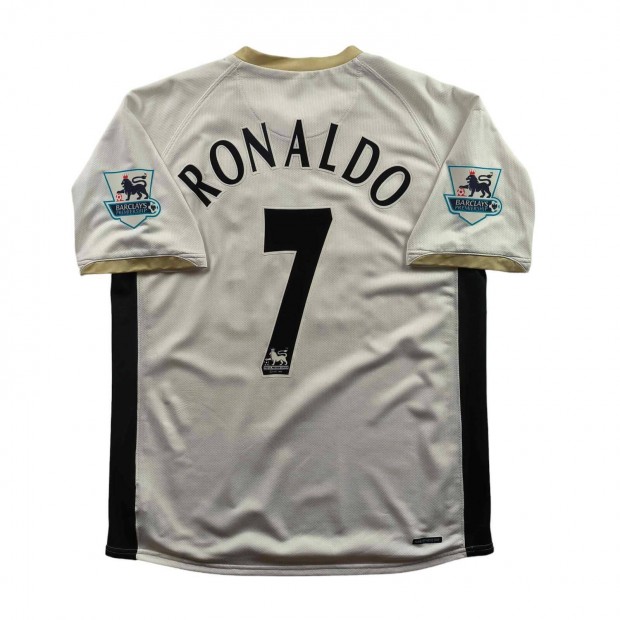 Manchester United 2006-07 Nike vendg Cristiano Ronaldo foci mez L-es