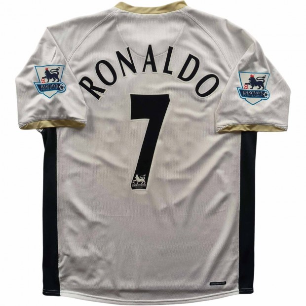 Manchester United 2006-07 Nike vendg Cristiano Ronaldo foci mez L-es