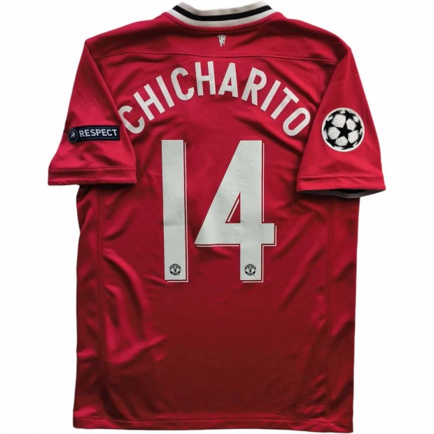 Manchester United 2011-12 Nike hazai Chicarito BL foci mez M-es