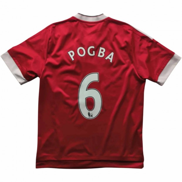 Manchester United 2015-16 Adidas hazai Paul Pogba foci mez M-es