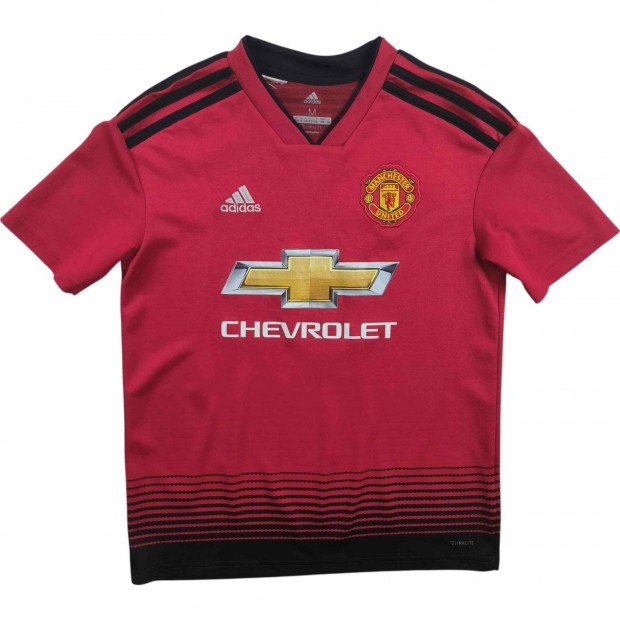 Manchester United 2018-19 Adidas hazai foci mez gyerek 152-es