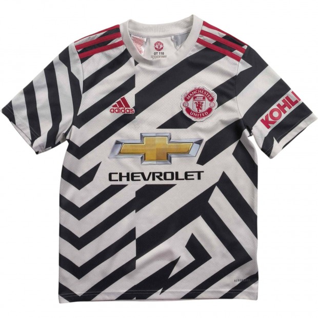 Manchester United 2020-21 Adidas harmadik számú foci mez gyerek 164-es