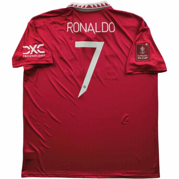 Manchester United 2022-23 Adidas Cristiano Ronaldo Fa foci mez XXL-es