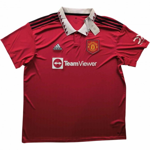 Manchester United 2022-23 Adidas hazai *j* foci mez XXL-es