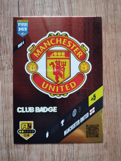 Manchester United FIFA 365 2024 Club Badge Cmer Logo focis krtya