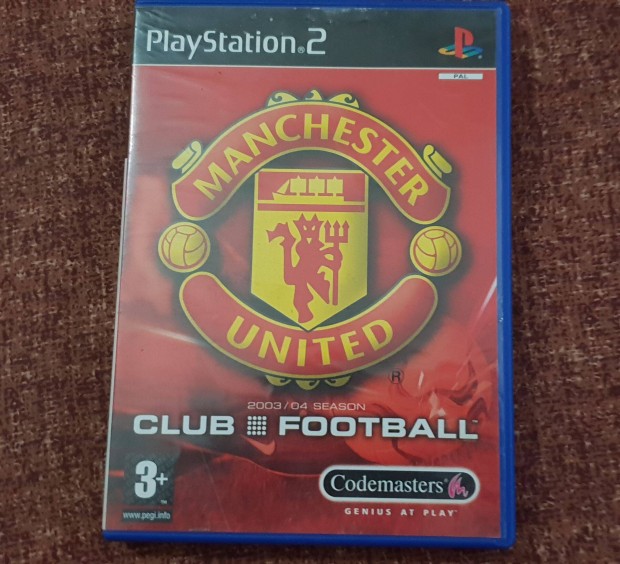 Manchester United Playstation 2 eredeti lemez ( 3000 Ft )