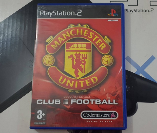 Manchester United Playstation 2 eredeti lemez elad