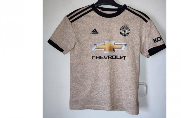 Manchester United arany eredeti adidas 2019-2020 gyerek mez (M, 152)