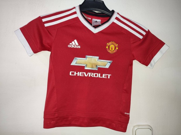 Manchester United eredeti adidas 2015 piros gyerek mez (110)