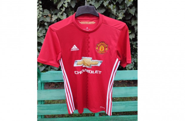 Manchester United eredeti adidas 2016 piros mez (XS)