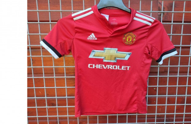 Manchester United eredeti adidas 2017-18-as gyerek mez (S, 140)