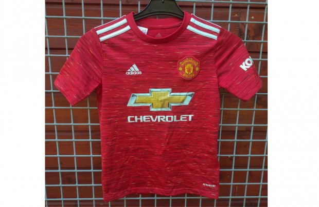 Manchester United eredeti adidas 2020 piros gyerek mez (140)