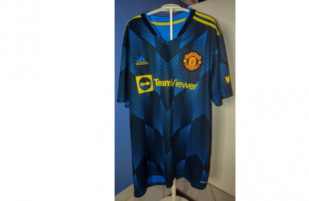 Manchester United eredeti adidas 2021-22 kk fekete mez (XL)