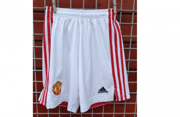 Manchester United eredeti adidas fehr gyerek rvid nadrg (M, 152)