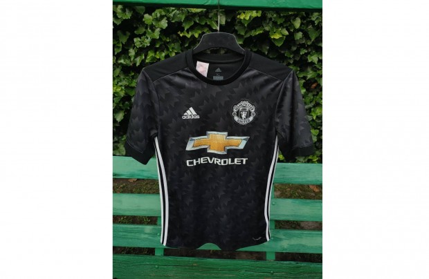 Manchester United eredeti adidas fekete 2017-18 mez (XL, 176)