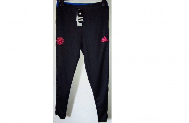 Manchester United eredeti adidas fekete kk hossz nadrg (M)