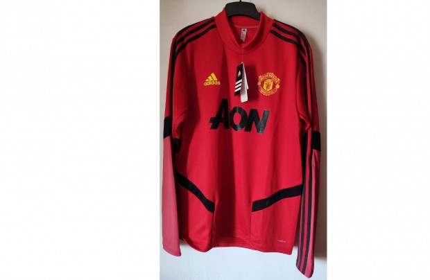 Manchester United eredeti adidas piros hossz ujj edz fels (M)