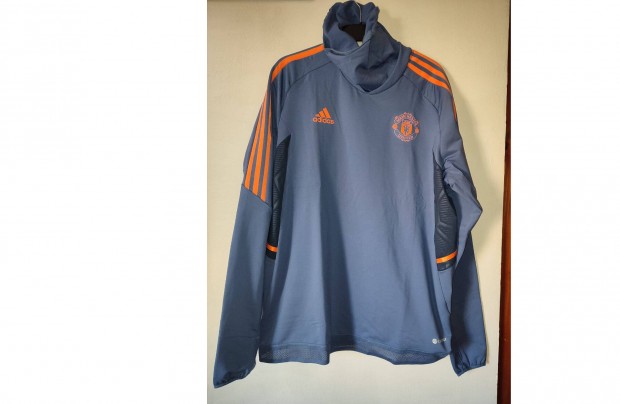 Manchester United eredeti adidas szrkskk magasnyak fels (XL)