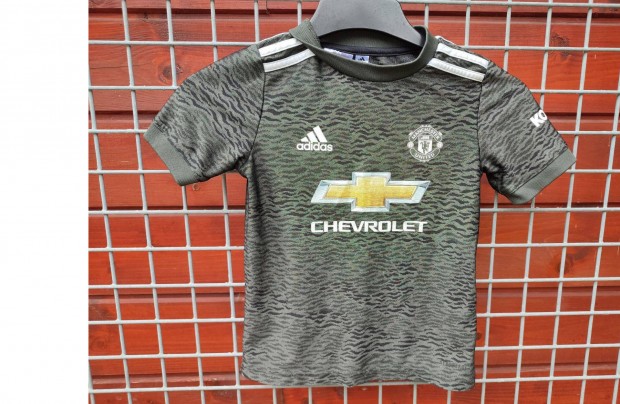 Manchester United eredeti adidas zld gyerek mez (116)