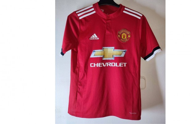 Manchester United piros eredeti adidas 2017 gyerek mez (L, 164)