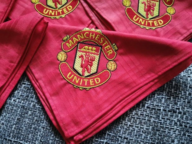 Manchester United szalvtk, klnleges, 6 darab