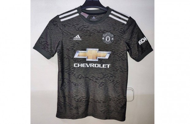 Manchester United zöld eredeti adidas 2020-as gyerek mez (152)