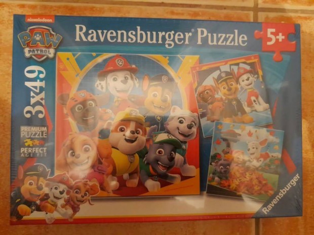 Mancs rjrat kirak-Ravensburger 3 x 49db, bontatlan