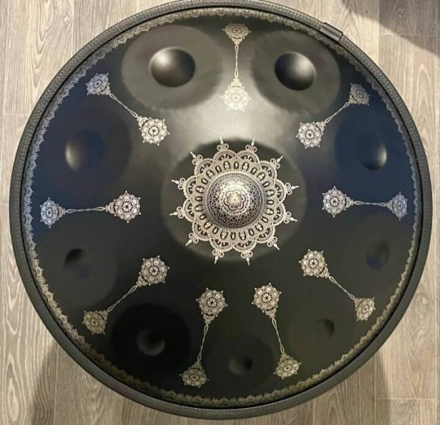 Mandala Handpan, 10 hang, 432Hz, D-kurd