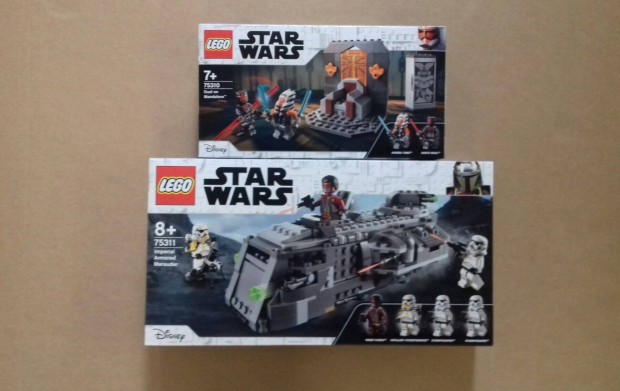 Mandalóri -s Star Wars LEGO 75310 Párbaj + 75311 Martalóc Foxpost árba