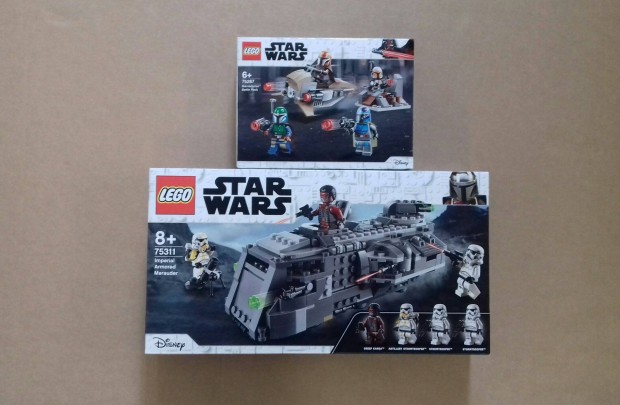 Mandalri bontatlan Star Wars LEGO 75267 Csata + 75311 Martalc Foxrb